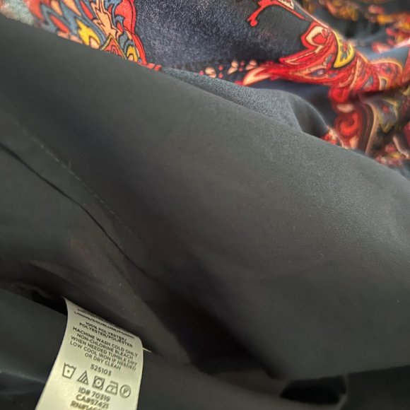 Ann Taylor Loft Paisley "mini"  Shift Dress Size Small - Picture 6 of 7